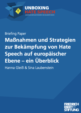 Maßnahmen und Strategien zur Bekämpfung von Hate Speech auf ...